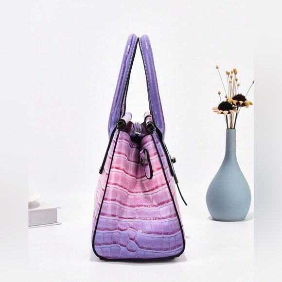 New 2pc Set Handbag And Coin Wallet - Picture 3 of 6